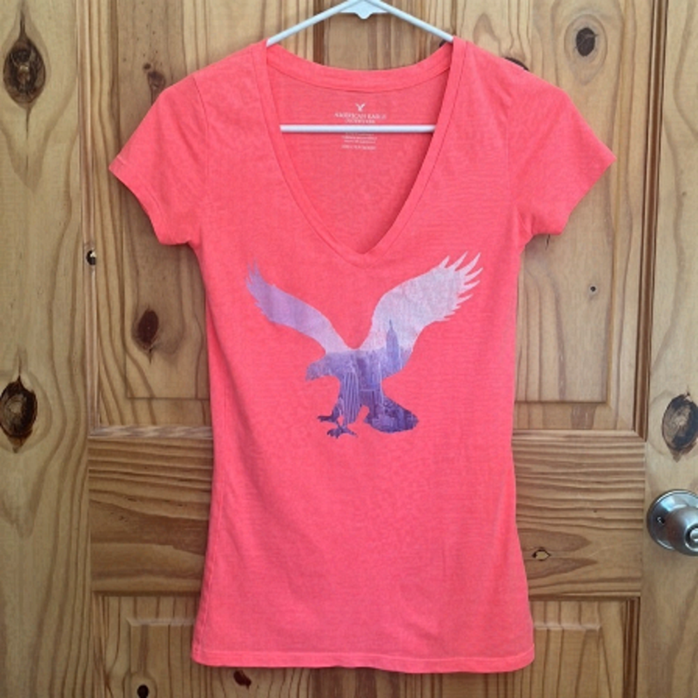 American Eagle Outfitters Eagle Print Tee